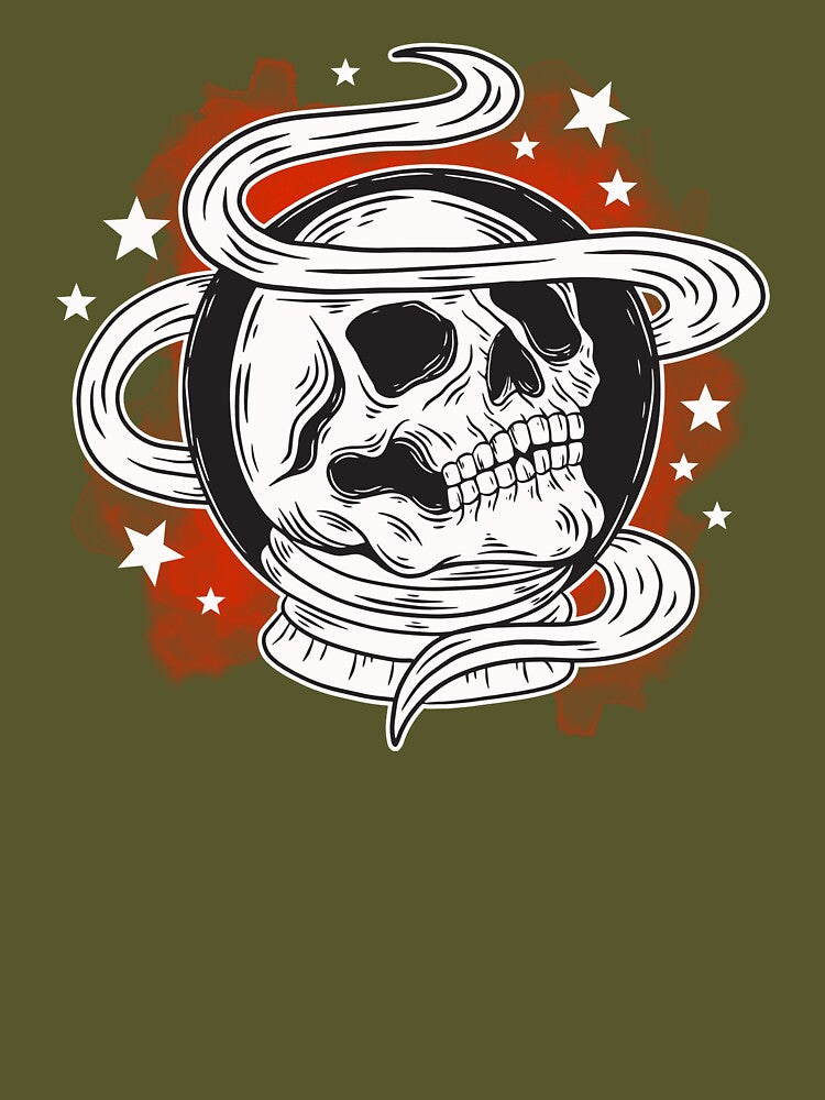 Astronaut Skull in Universe by ArtOfStars T-Shirts, Hoodie, Sweatshirt | BlankRebels.com (Image 3)