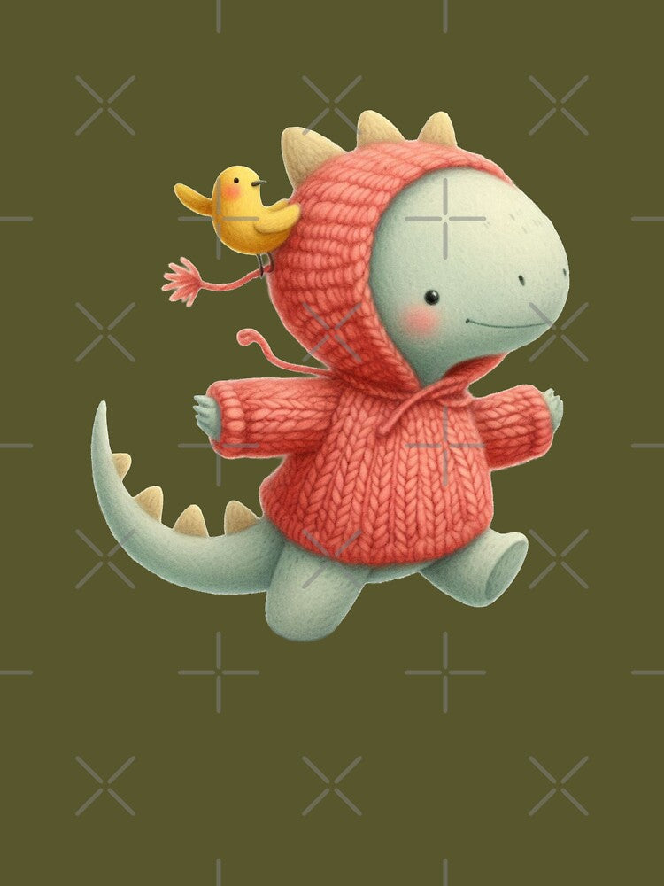 Playful Dinosaur by Beyondnote-Art T-Shirts, Hoodie, Sweatshirt | BlankRebels.com (Image 3)