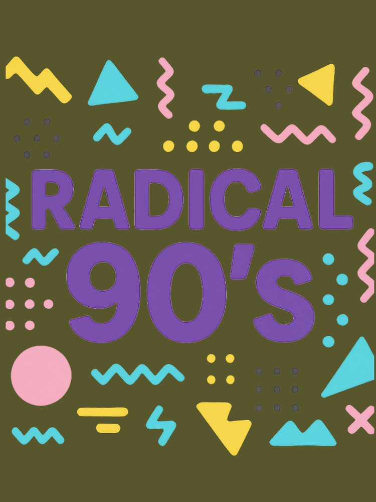 Radical 90’s – Retro Memphis Design by AuuuStudio T-Shirts, Hoodie, Sweatshirt | BlankRebels.com (Image 3)