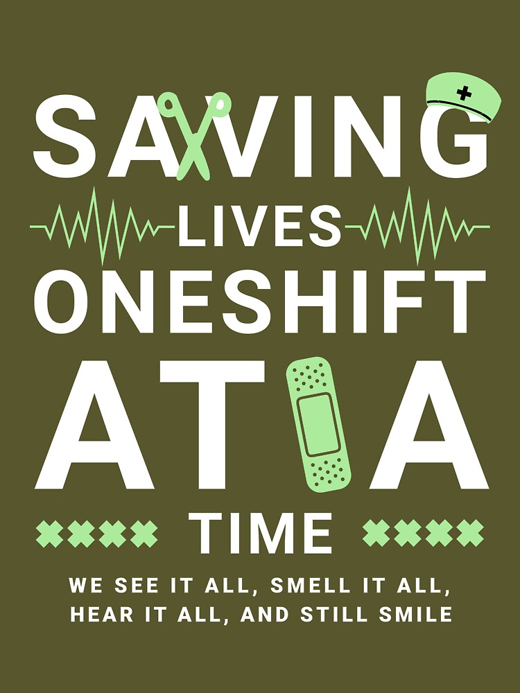 Saving lifes, one shift at a time - Nurse Daily by CROWNLIGHT T-Shirts, Hoodie, Sweatshirt | BlankRebels.com (Image 3)