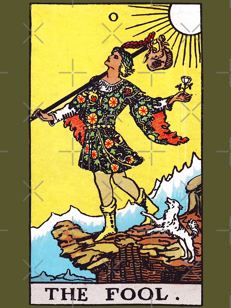 Tarot - The Fool Card by CarlsArt T-Shirts, Hoodie, Sweatshirt | BlankRebels.com (Image 3)