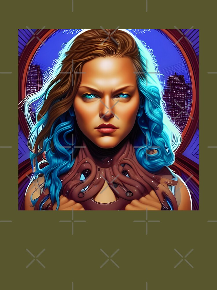 Retro Woman Superhero by withdiamonds