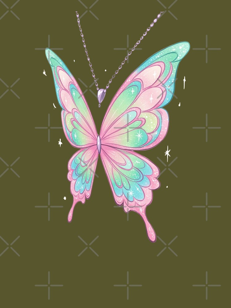 y2k retro butterfly classic tshirt by anandsiva2703 Hoodie, Sweatshirt | BlankRebels.com (Image 3)