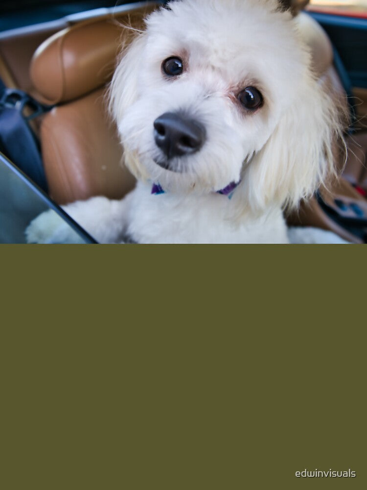 White Fluffy Dog by edwinvisuals T-Shirts, Hoodie, Sweatshirt | BlankRebels.com (Image 3)