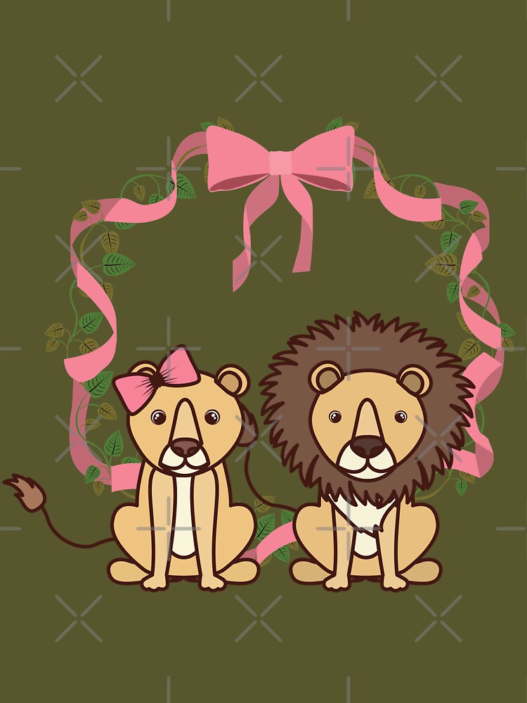 Lion and Lioness by Muhashii Mu T-Shirts, Hoodie, Sweatshirt | BlankRebels.com (Image 3)