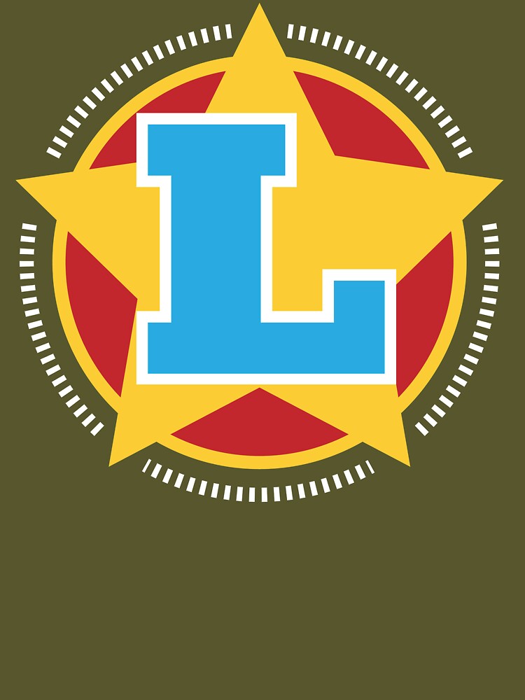 Superhero Letter L. Star and stripes by mgulin T-Shirts, Hoodie, Sweatshirt | BlankRebels.com (Image 3)