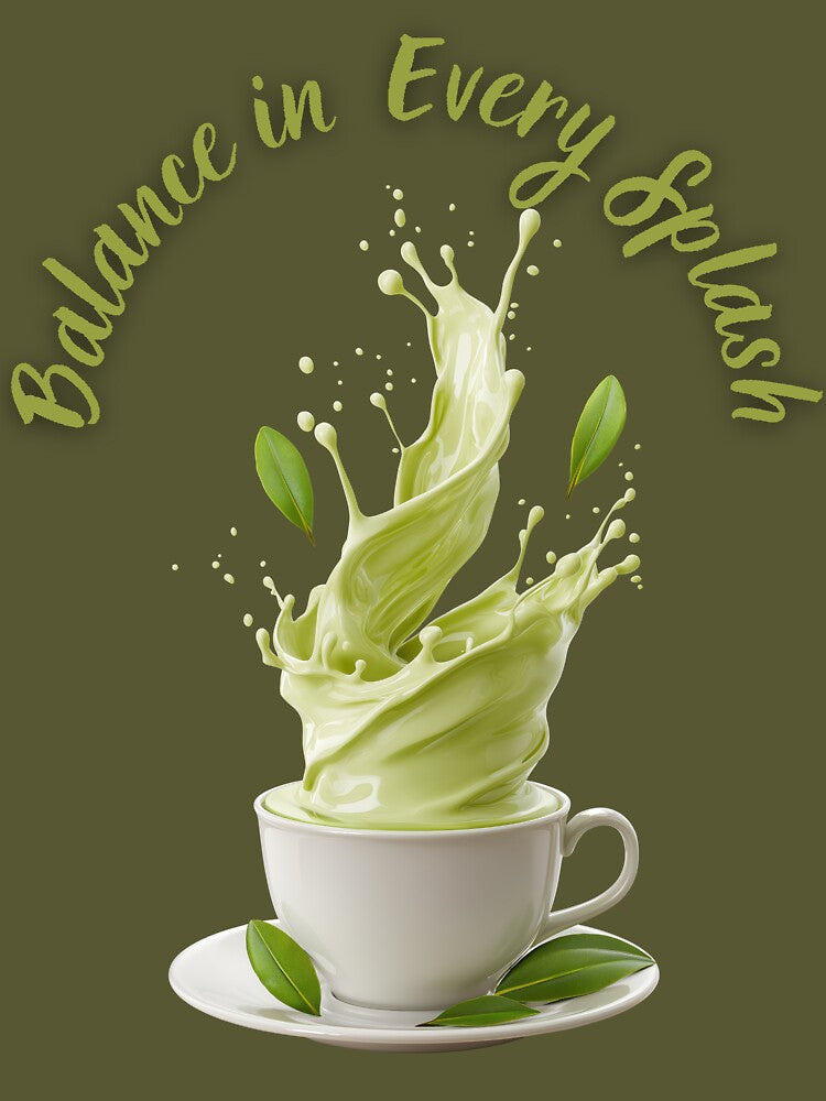 Balance in Every Splash – Matcha Vibes by Kasad T-Shirts, Hoodie, Sweatshirt | BlankRebels.com (Image 3)