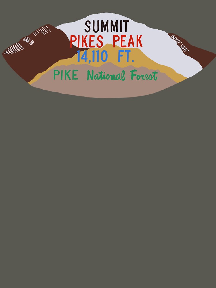 Pikes peak summit sign by Molly-Olly T-Shirts, Hoodie, Sweatshirt | BlankRebels.com (Image 3)
