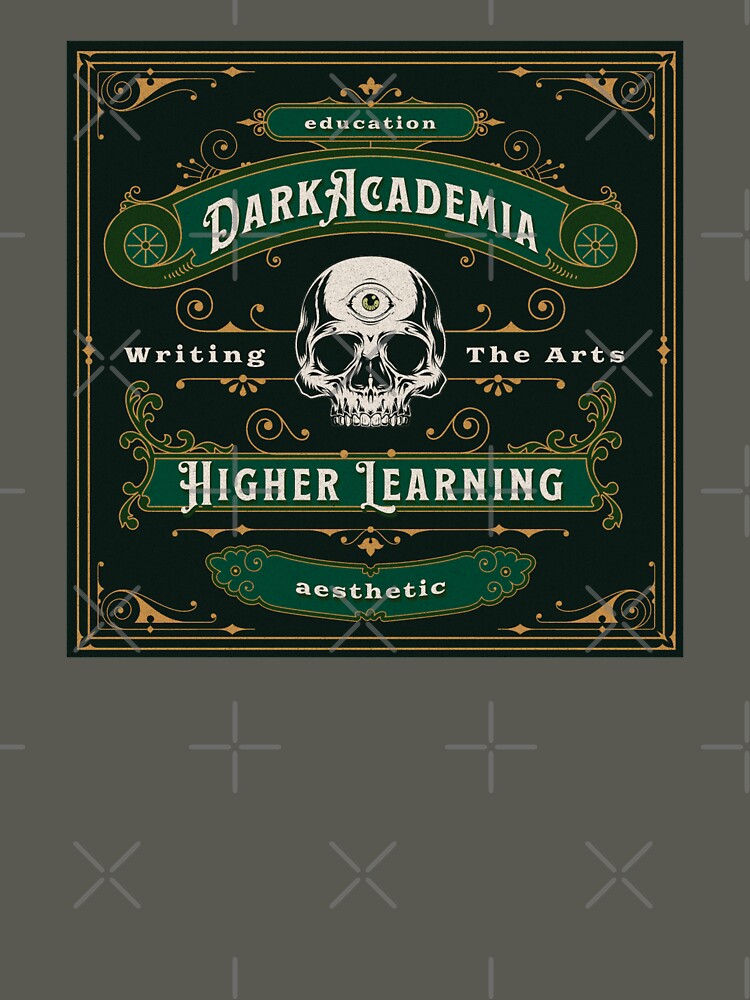 VIntage Botanical Poetry Illustration Dark Art Aesthetic Dark Academia by CattlettArt T-Shirts, Hoodie, Sweatshirt (Image 3)