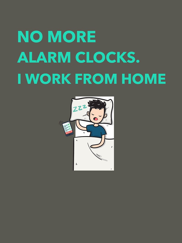 No More Alarm Clocks by HappyFunnyTees T-Shirts, Hoodie, Sweatshirt | BlankRebels.com (Image 3)