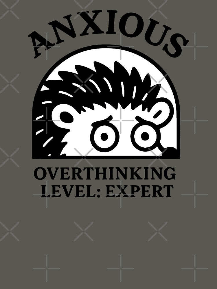 Introvert Club  – Anxious, Overthinking Level: Expert by livein105 T-Shirts, Hoodie, Sweatshirt | BlankRebels.com (Image 3)