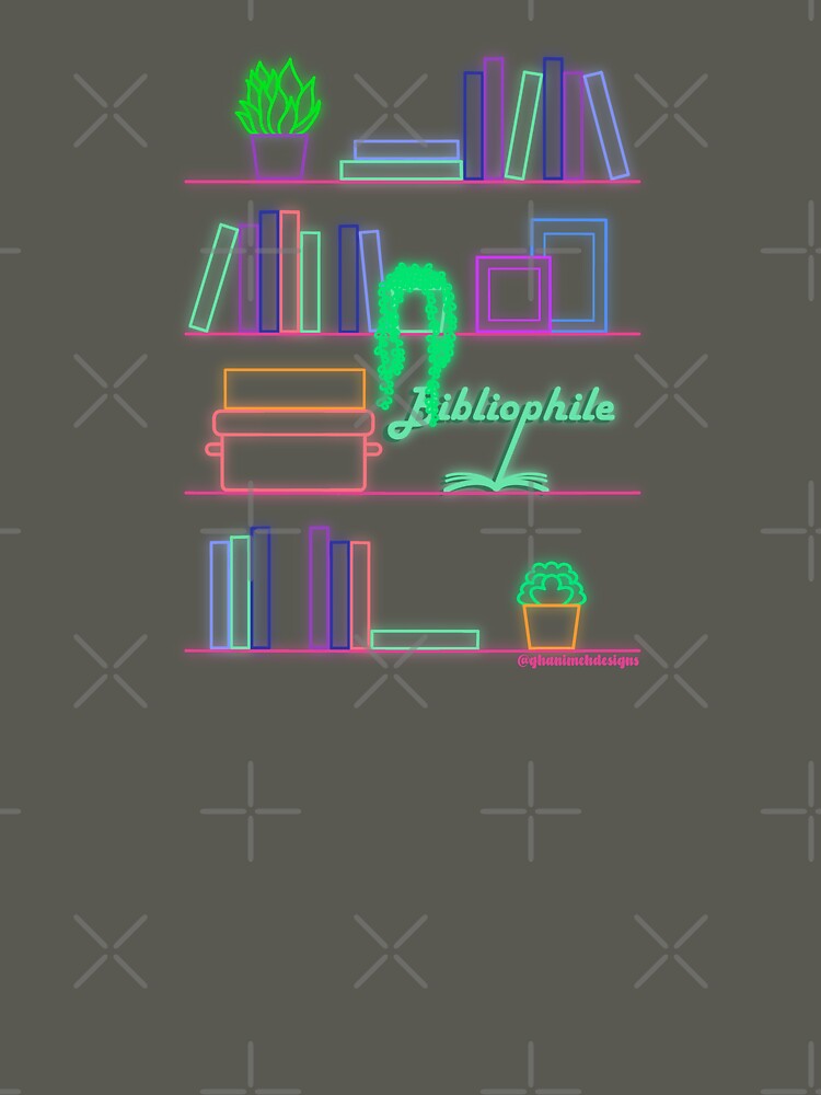 Bibliophile - Neon by NimisNest T-Shirts, Hoodie, Sweatshirt | BlankRebels.com (Image 3)