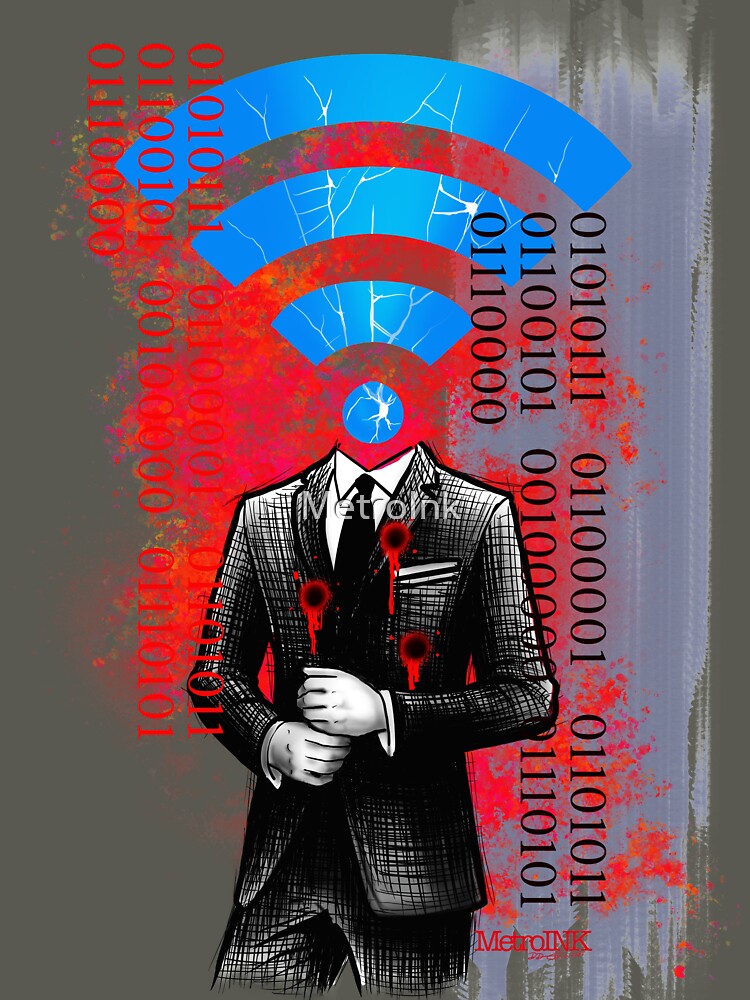 WiFi Is Breaking Us by MetroInk T-Shirts, Hoodie, Sweatshirt | BlankRebels.com (Image 3)