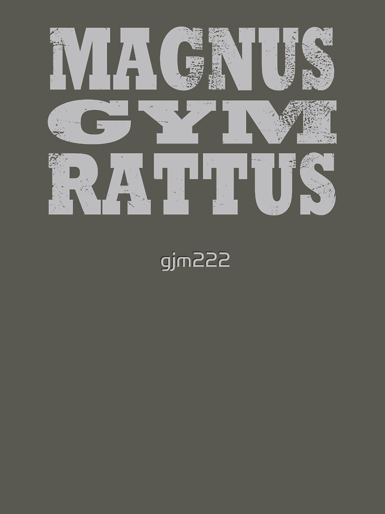 Magnus Gym Rattus (Big Gym Rat) Workout by gjm222 T-Shirts, Hoodie, Sweatshirt | BlankRebels.com (Image 3)