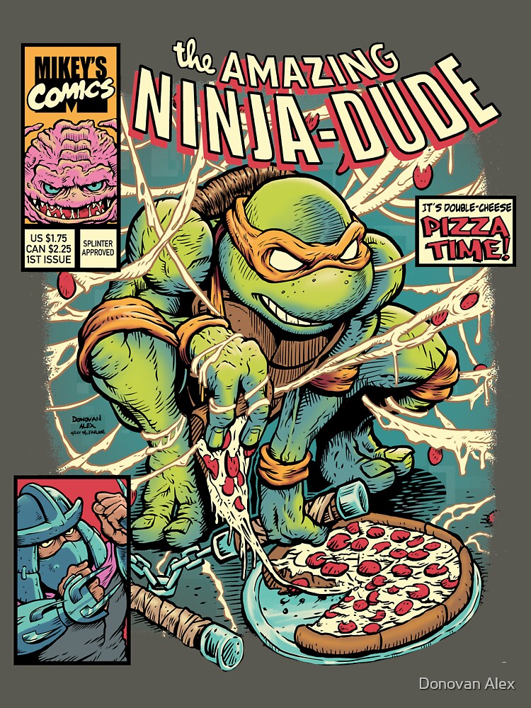 The Amazing Ninja Dude by Donovan Alex T-Shirts, Hoodie, Sweatshirt | BlankRebels.com (Image 3)