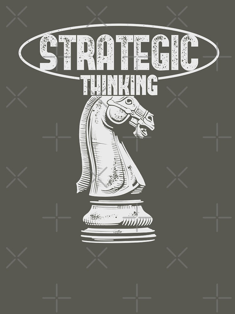 Strategic Thinking, Chess Knight by FlashCraft Design T-Shirts, Hoodie, Sweatshirt | BlankRebels.com (Image 3)