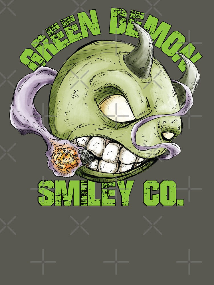 Green Demon Smiley Co T-Shirts, Hoodie, Sweatshirt