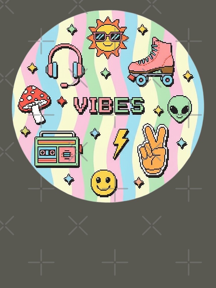 Retro Pixel Vibes – Cute 8-Bit Aesthetic Art by anandsiva2703 T-Shirts, Hoodie, Sweatshirt | BlankRebels.com (Image 3)