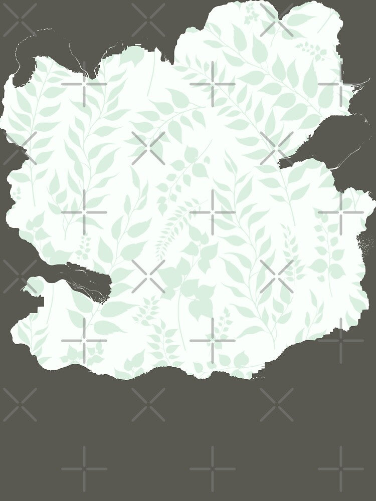 Greenery Botanical Print Sage Green Leaves by SilverPegasus T-Shirts, Hoodie, Sweatshirt | BlankRebels.com (Image 3)