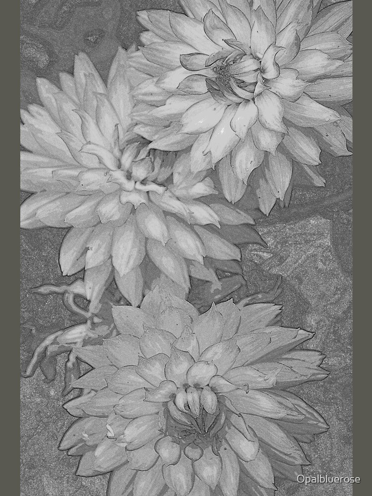 FLORAL  ART GRAPHITE SKETCH INSPIRED by Opalbluerose T-Shirts, Hoodie, Sweatshirt | BlankRebels.com (Image 3)