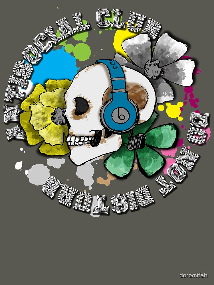 Antisocial Club by doremifah T-Shirts, Hoodie, Sweatshirt | BlankRebels.com (Image 3)