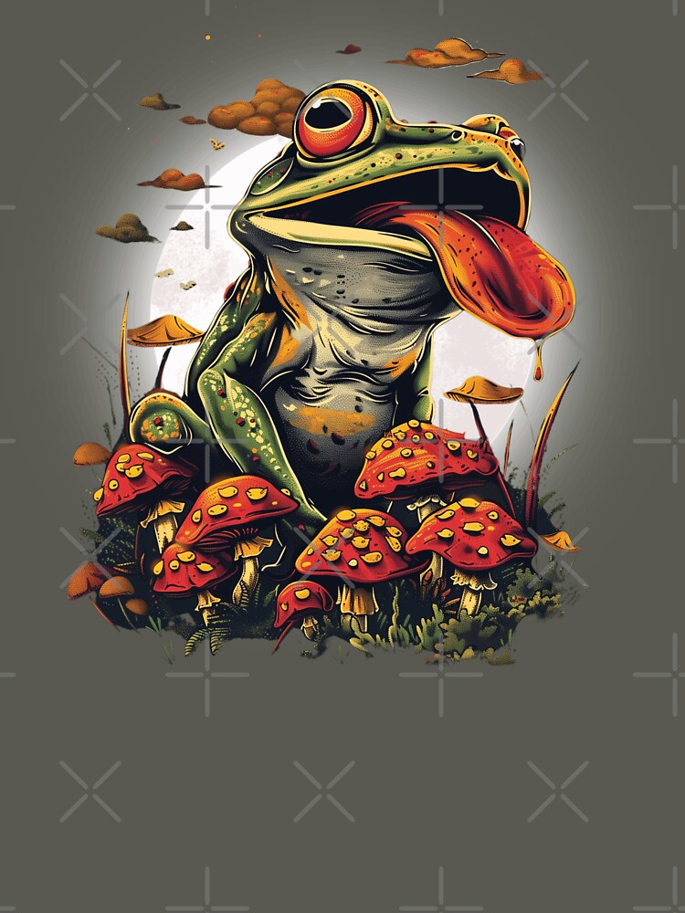 FROG TRIPPING OUT ON TOO MUCH COTTAGECORE! by NikoDeeko T-Shirts, Hoodie, Sweatshirt | BlankRebels.com (Image 3)