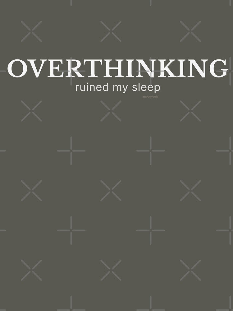 Overthinking Quote by Mindmark T-Shirts, Hoodie, Sweatshirt | BlankRebels.com (Image 3)