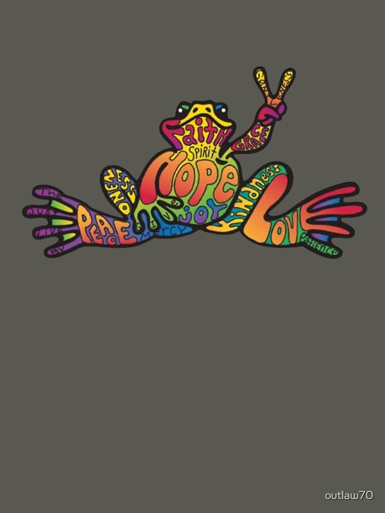 Peace hope faith frog by outlaw70 T-Shirts, Hoodie, Sweatshirt | BlankRebels.com (Image 3)