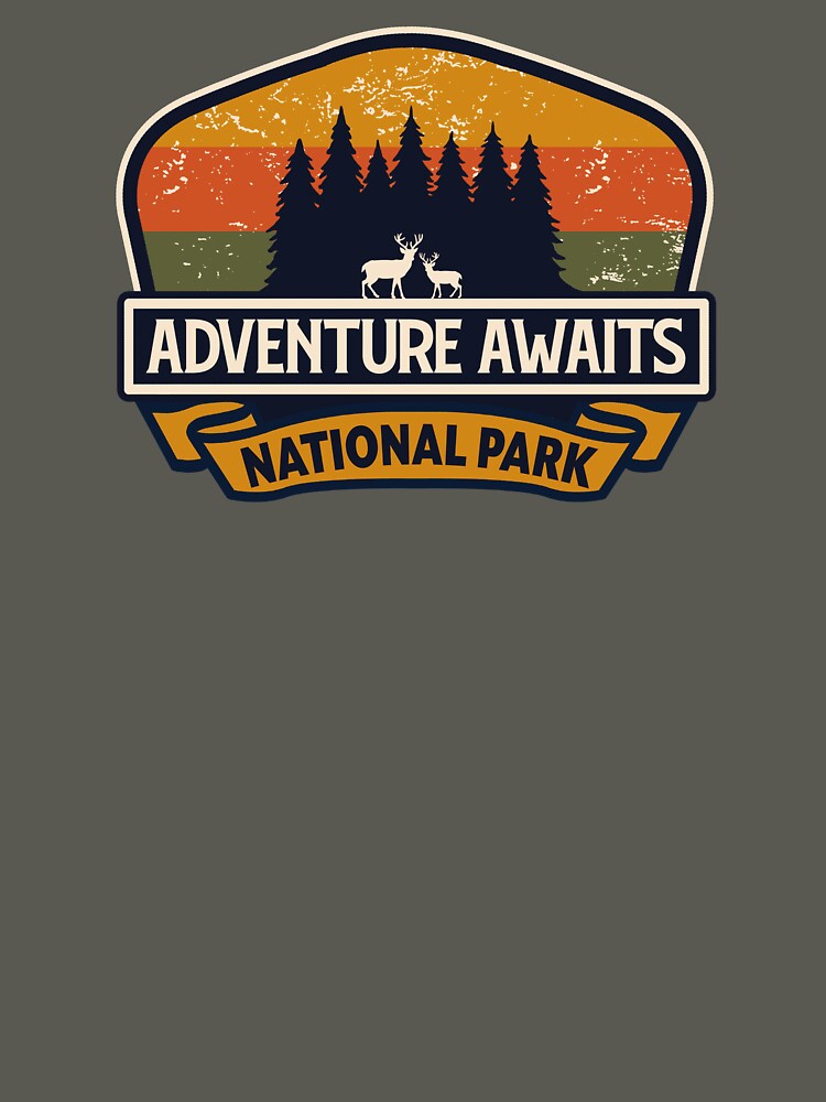 Adventure Awaits National Park-Vintage by Nature-spirit T-Shirts, Hoodie, Sweatshirt | BlankRebels.com (Image 3)