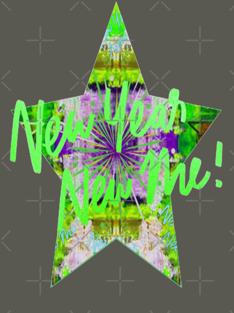 New Year New Me Graphic Abstract Lettering Design,2, Howdy New Year,New Years Celebration, New Years Eve... (Image 3)