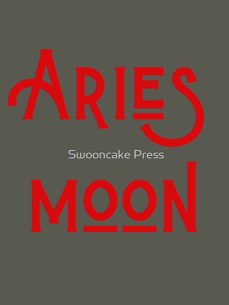 Aries Moon Classic T-Shirt by Swooncake Press Hoodie, Sweatshirt | BlankRebels.com (Image 3)