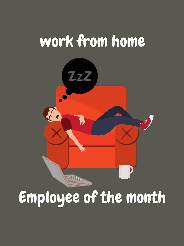 Work from home employee of the month by Regrettedname T-Shirts, Hoodie, Sweatshirt | BlankRebels.com (Image 3)