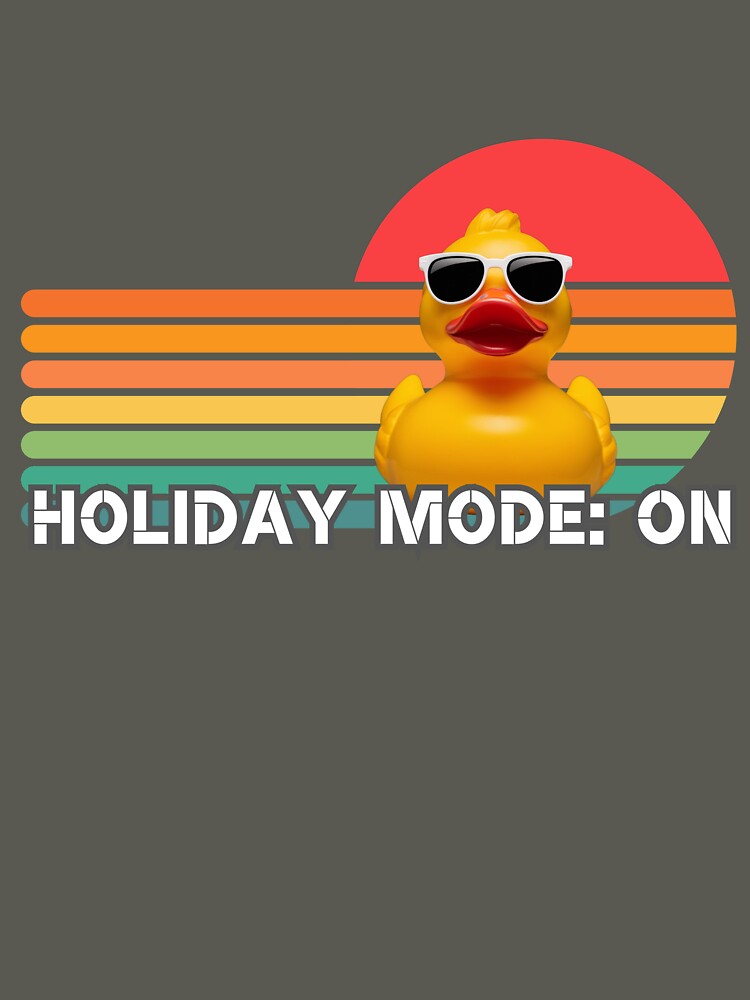 yellow duck on holiday by Mayaart83 T-Shirts, Hoodie, Sweatshirt | BlankRebels.com (Image 3)