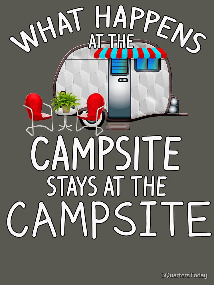 Copy of Peace, Love and Camping - Cool Camping Stuff by 3QuartersToday T-Shirts, Hoodie, Sweatshirt (Image 3)