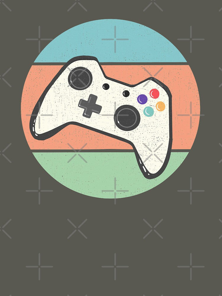 Retro White Game Controller by Desha001 T-Shirts, Hoodie, Sweatshirt | BlankRebels.com (Image 3)
