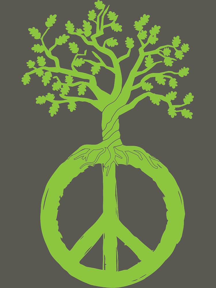Peace Love Tree by AEGMEDIA T-Shirts, Hoodie, Sweatshirt | BlankRebels.com (Image 3)