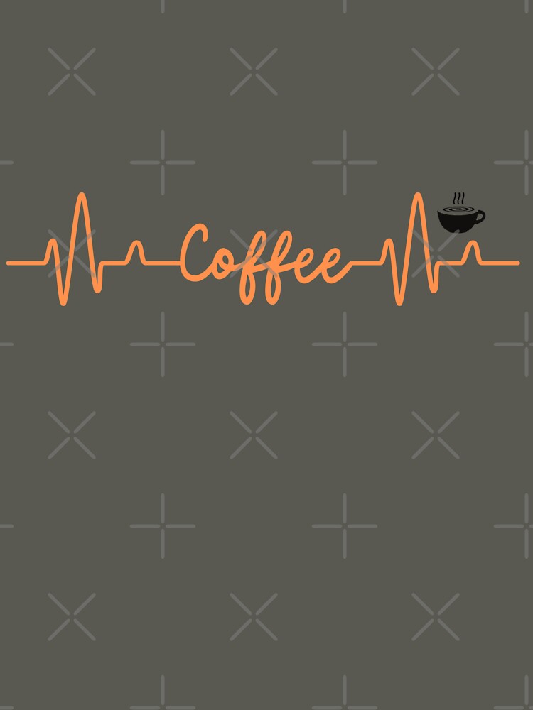 life line coffee lovers: coffeeholic by KOPISAN T-Shirts, Hoodie, Sweatshirt | BlankRebels.com (Image 3)