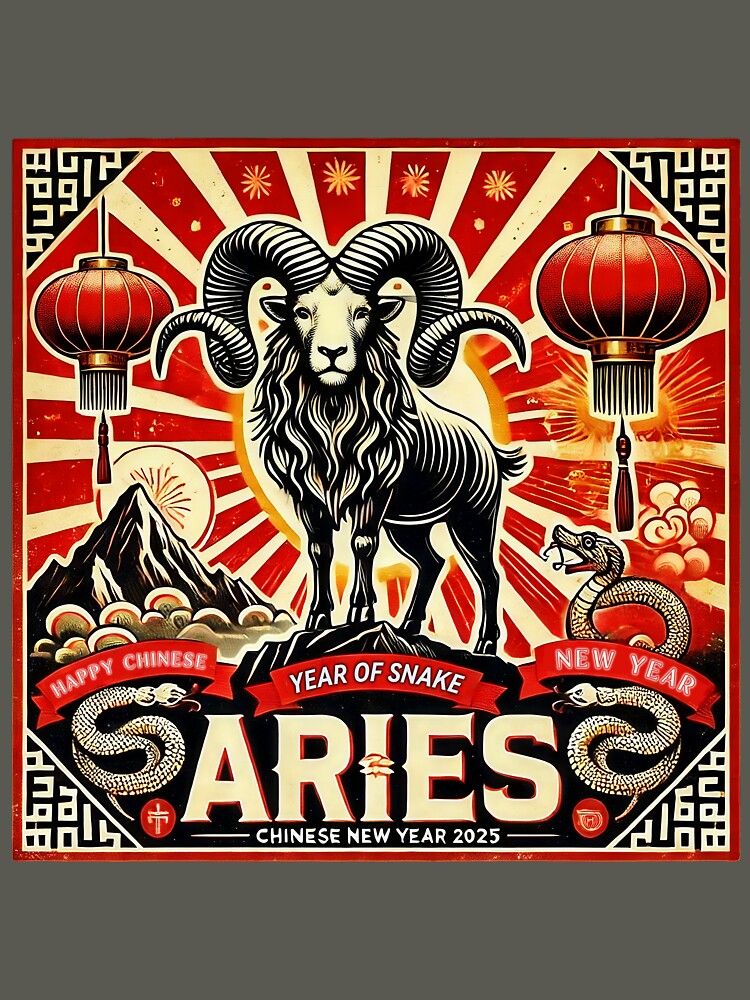Aries Chinese New Year Design by Sototos® ⭐⭐⭐⭐⭐ T-Shirts, Hoodie, Sweatshirt | BlankRebels.com (Image 3)