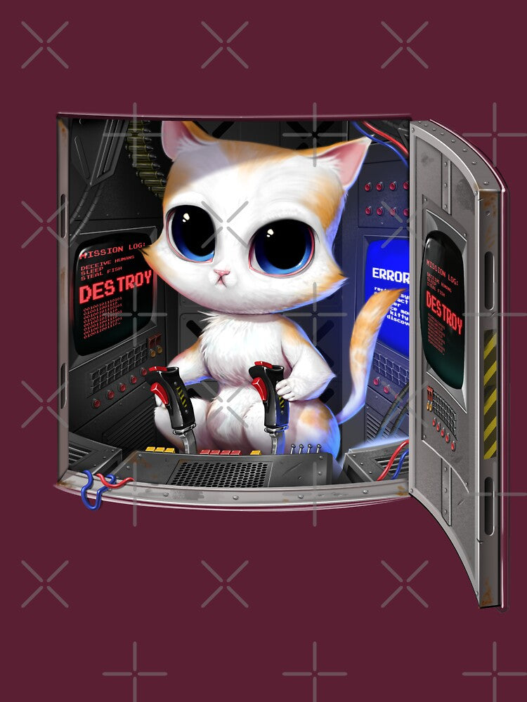 Cat Piloted Cyborg T-Shirts, Hoodie, Sweatshirt