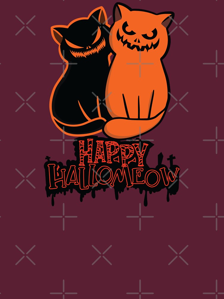 Scary black cat Halloween by Donutlovers T-Shirts, Hoodie, Sweatshirt | BlankRebels.com (Image 3)