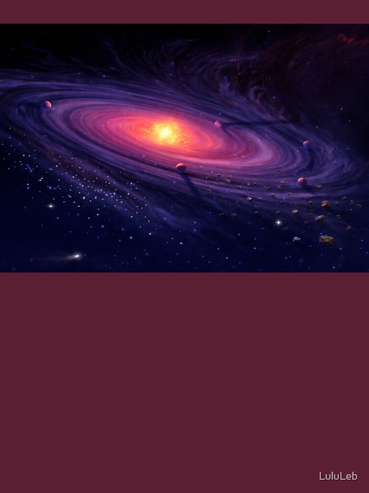 Galaxy Space print by LuluLeb T-Shirts, Hoodie, Sweatshirt | BlankRebels.com (Image 3)