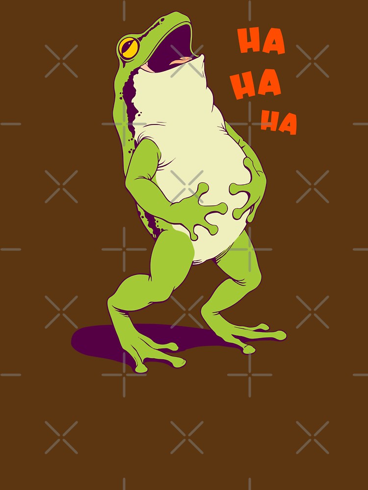 Laughing frog by Witch Cat T-Shirts, Hoodie, Sweatshirt | BlankRebels.com (Image 3)