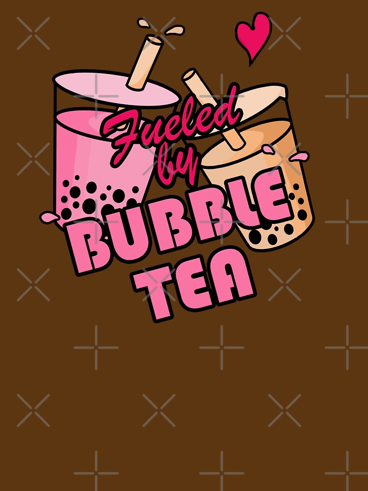 Cute Desigh 'Fueled by Bubble Tea' for Bubble Tea Lover by Noodle Doodle T-Shirts, Hoodie, Sweatshirt (Image 3)