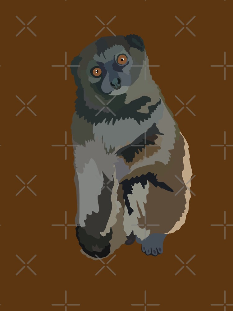 G is for Gentle Lemur, Gentle Lemur Illustration – Soft and Sweet Madagascar Primate Art for Wildlife Lovers by... (Image 3)