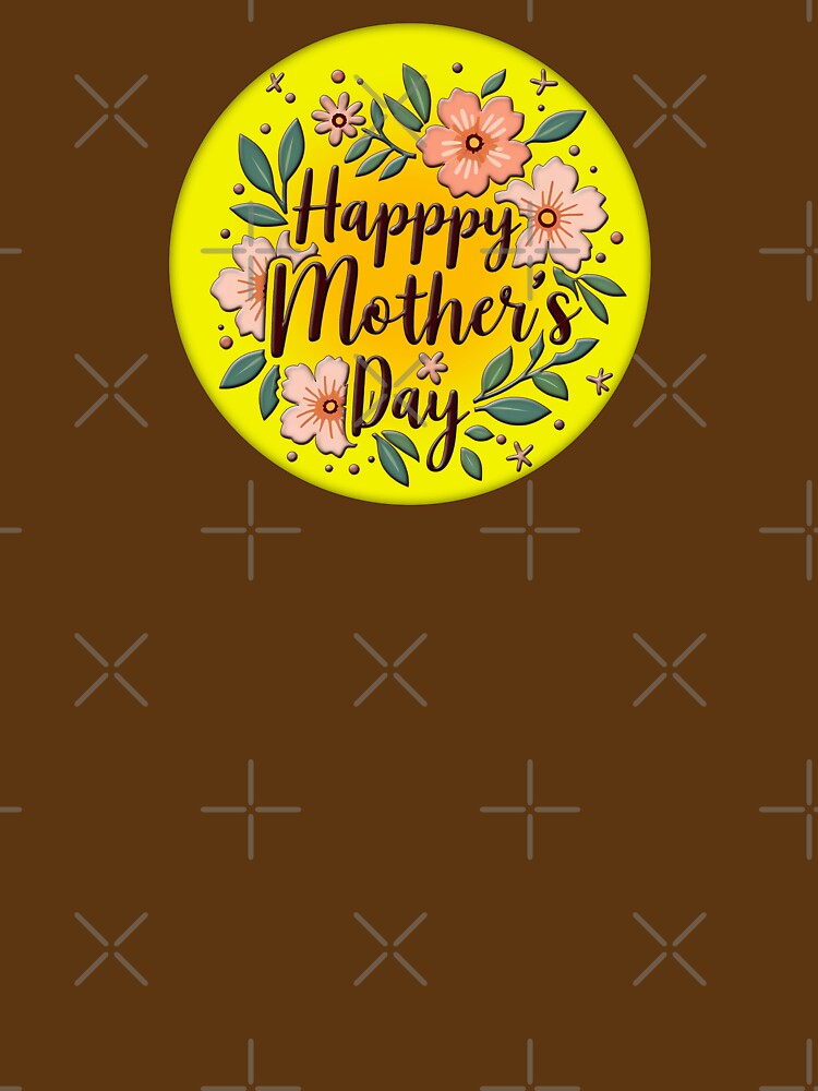 Happy Mother’s Day – Bright Floral Circle Design by Topoartispp T-Shirts, Hoodie, Sweatshirt | BlankRebels.com (Image 3)