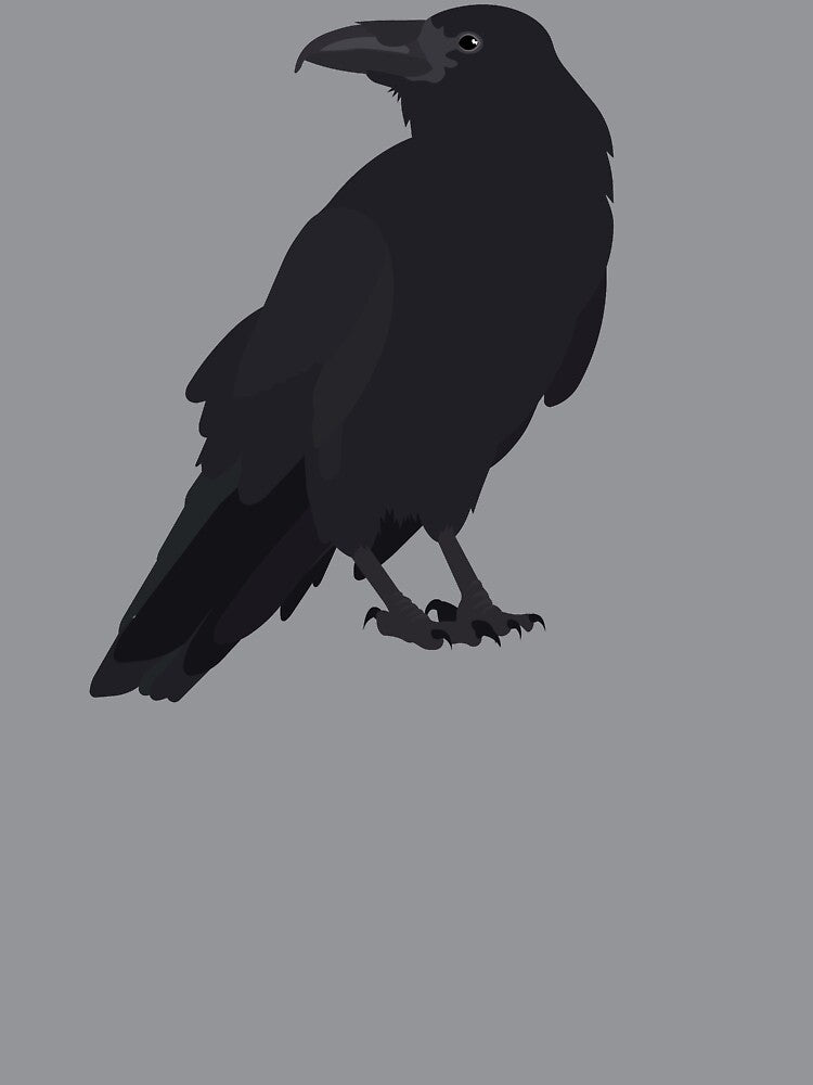 Common Raven - Corvus Corax by Emma Pardini