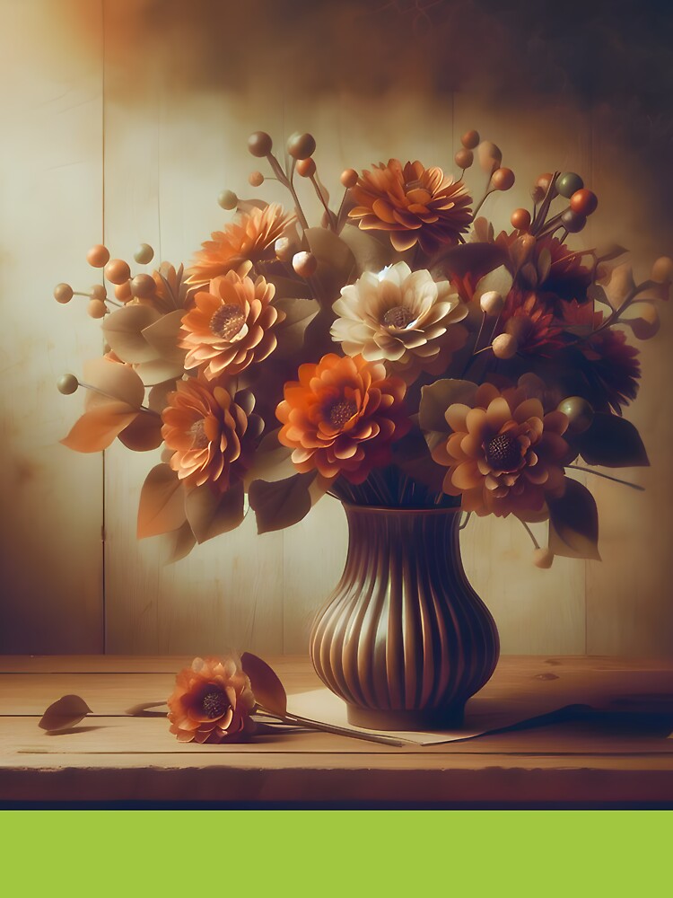 Vase with sepia flowers by WalterGomes T-Shirts, Hoodie, Sweatshirt | BlankRebels.com (Image 3)