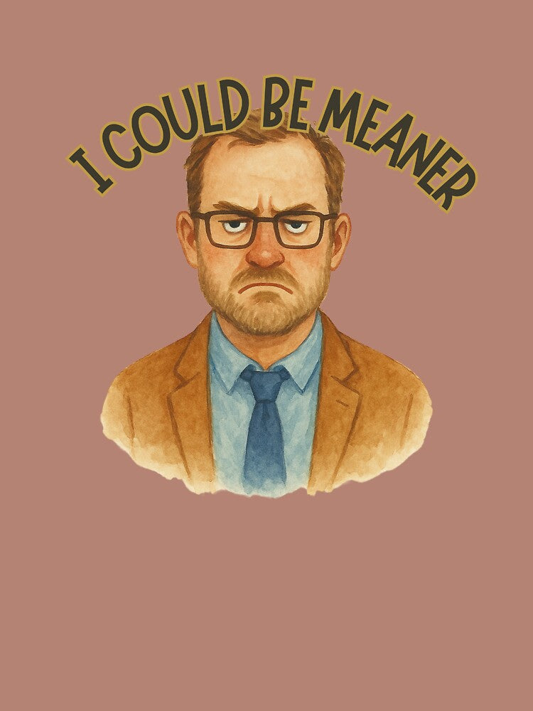 Office Rage: I Could Be Meaner by Design Delinquent T-Shirts, Hoodie, Sweatshirt | BlankRebels.com (Image 2)