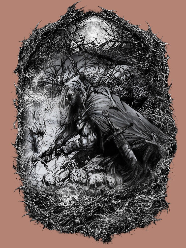 dark fantasy art 80s by Saint Arts Studio