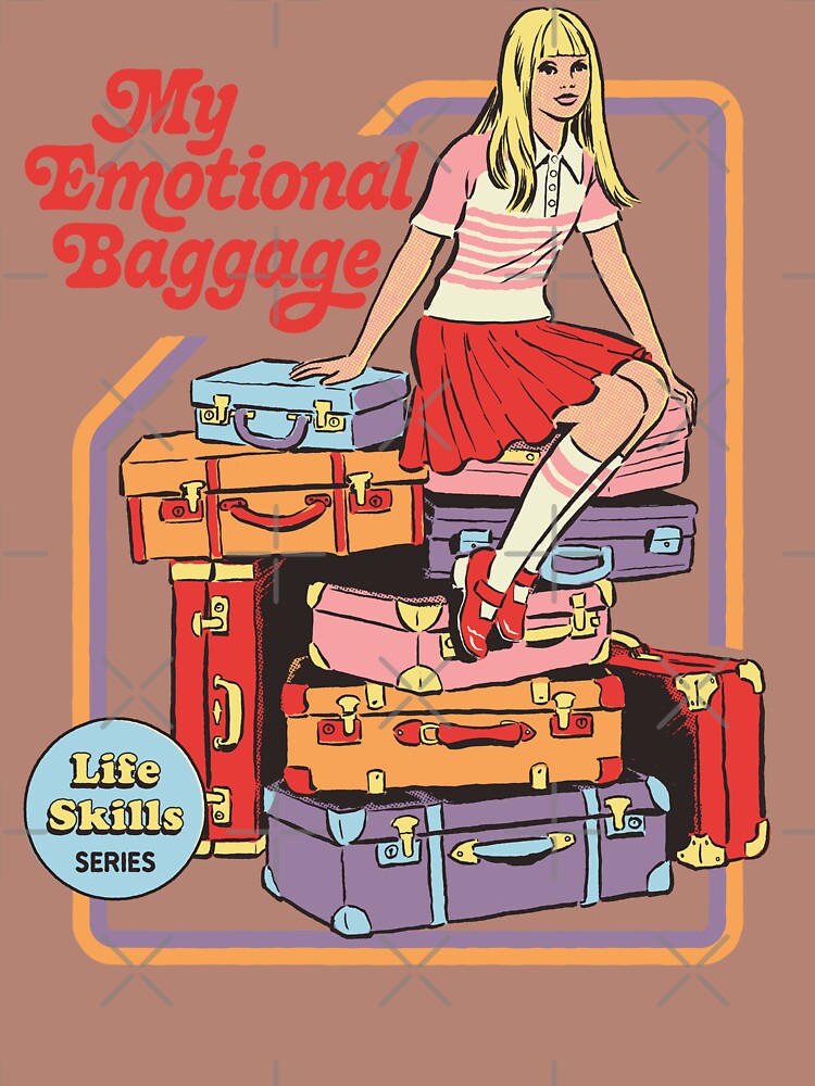 My Emotional Baggage by Steven Rhodes T-Shirts, Hoodie, Sweatshirt | BlankRebels.com (Image 2)